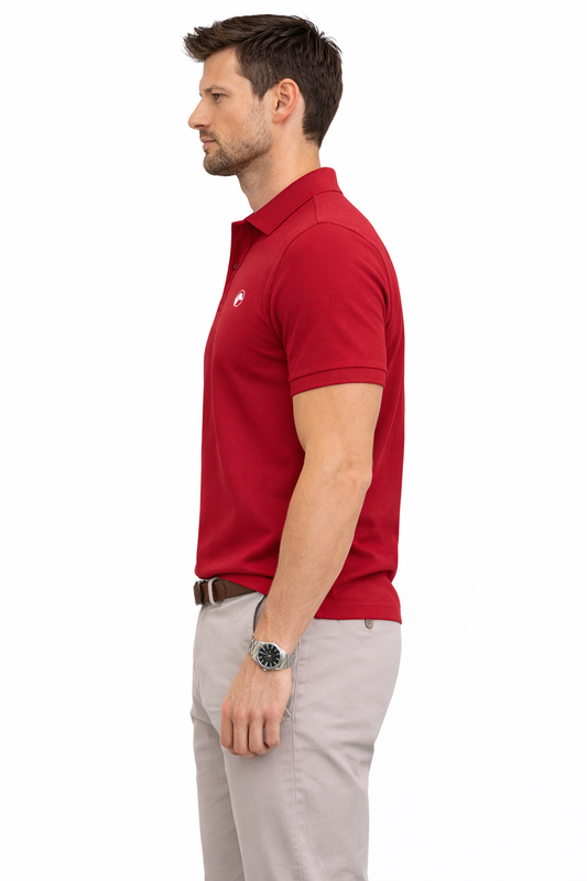 Polo regular rojo - Houndmere