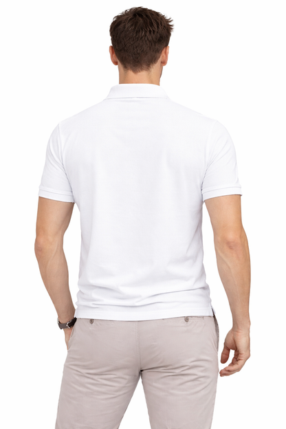 Polo regular blanco - Houndmere